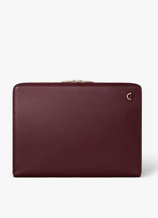 Cartier Must de Cartier portfolio van kalfsleer CRL1002265 - achterkant 6 bordeauxrood