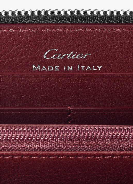 Cartier Must de Cartier ritsportemonnee van kalfsleer CRL3001489 - detail 3 zwart