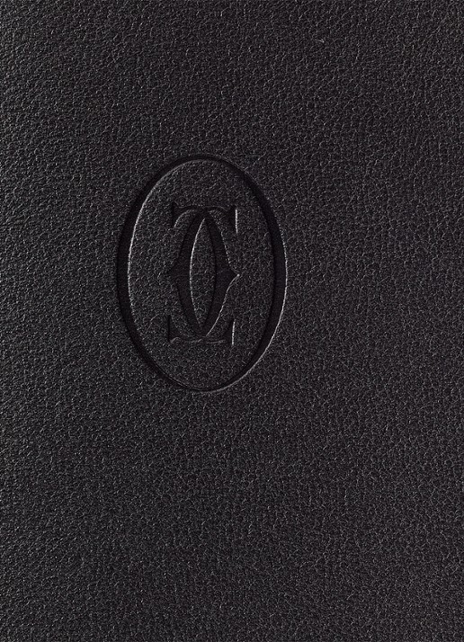 Cartier Must de Cartier zakagenda, groot model van kalfsleer CRL3001528 - detail 2 zwart