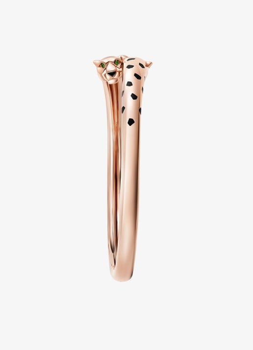 Cartier Panthère de Cartier armband van 18 karaat roségoud met onyx en tsavoriet granaat CRN6730817 - detail 4 roségoud