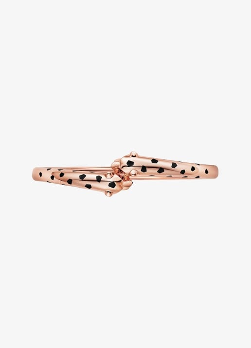 Cartier Panthère de Cartier armband van 18 karaat roségoud met onyx en tsavoriet granaat CRN6730817 - detail 5 roségoud