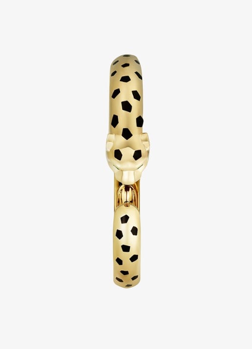 Cartier Panthère de Cartier bangle, middel model van 18 karaat geelgoud met onyx en tsavoriet granaat CRN6721917 - detail 5 geelgoud