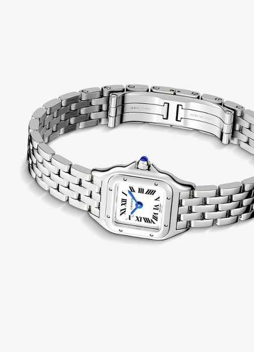 Cartier Panthère de Cartier horloge, klein model CRWSPN0012 - detail 6 zilver