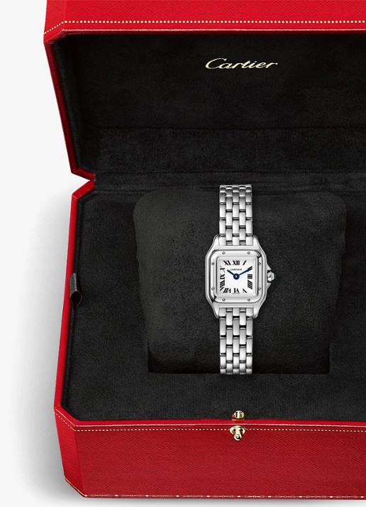 Cartier Panthère de Cartier horloge, klein model CRWSPN0012 - detail 7 zilver