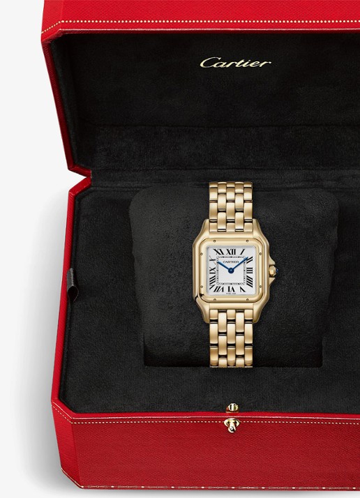 Cartier Panthère de Cartier horloge, medium model van 18 karaat geelgoud CRWGPN0058 - detail 8 goud
