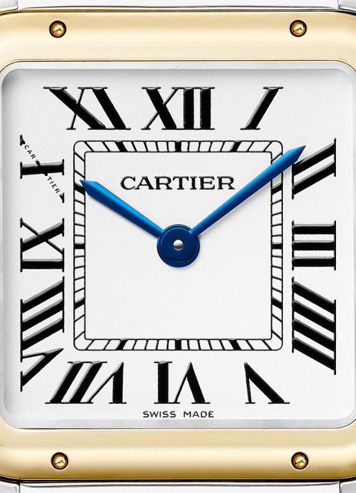 Cartier Panthère de Cartier horloge, medium model van 18 karaat geelgoud en staal CRW2PN0019 - detail 3 zilver