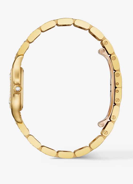 Cartier Panthère de Cartier horloge van 18 karaat geelgoud met diamanten CRWJPN0059 - detail 2 geelgoud