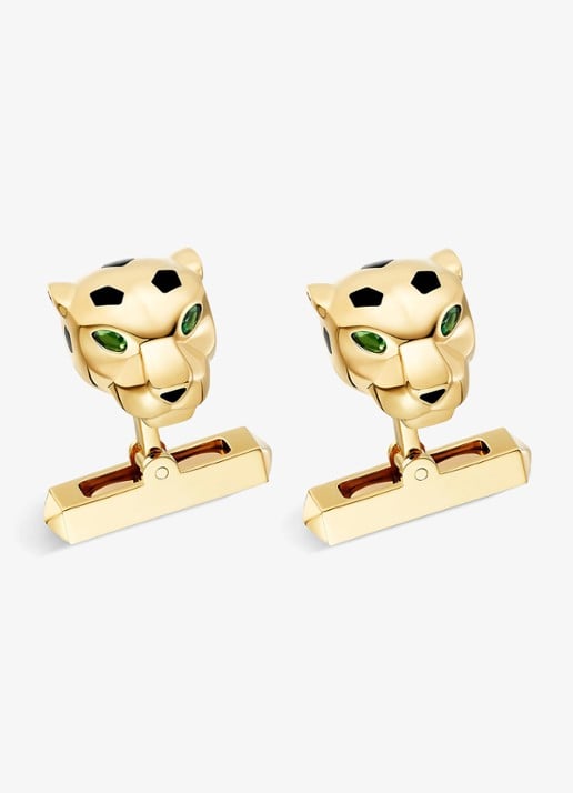 Cartier Panthère de Cartier manchetknopen van 18 karaat geelgoud CROG000654 - voorkant 5 geelgoud