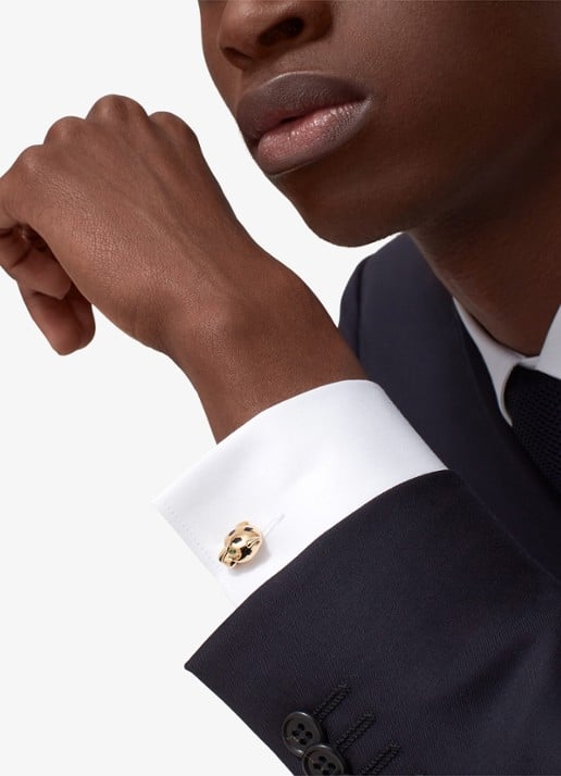 Cartier Panthère de Cartier manchetknopen van 18 karaat geelgoud CROG000654 - voorkant 6 geelgoud