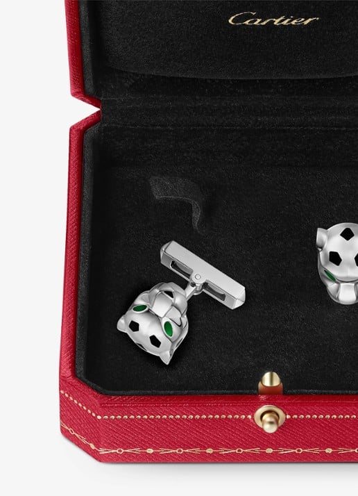Cartier Panthère de Cartier manchetknopen van zilver CROG000328 - detail 6 multicolor