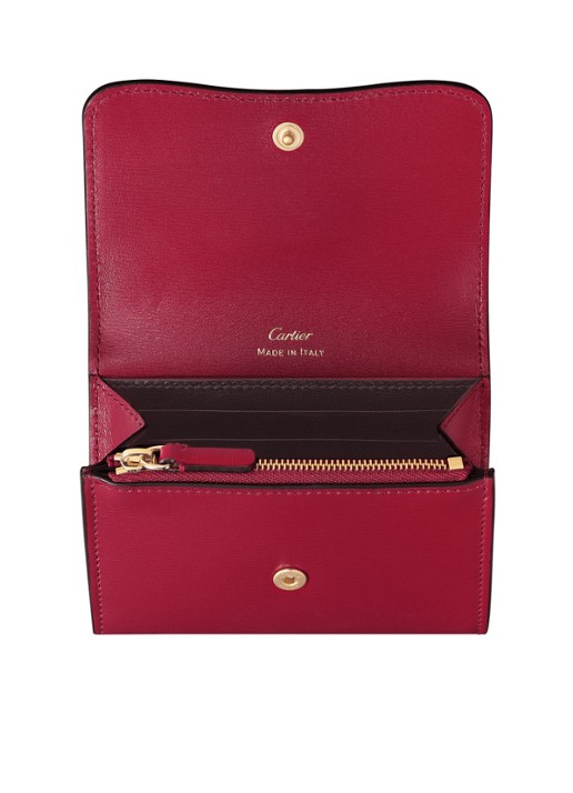 Cartier Panthère de Cartier Mini portemonnee van kalfsleer CRL3002040 - detail 3 donkerrood