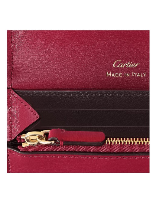 Cartier Panthère de Cartier Mini portemonnee van kalfsleer CRL3002040 - detail 4 donkerrood