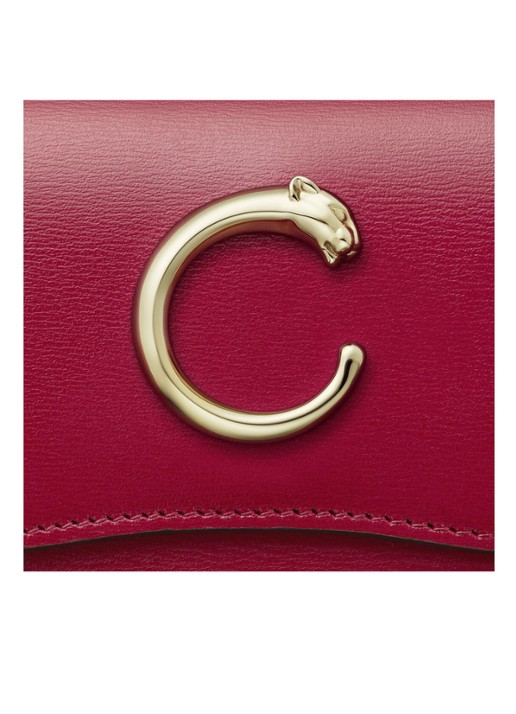 Cartier Panthère de Cartier Mini portemonnee van kalfsleer CRL3002040 - detail 5 donkerrood
