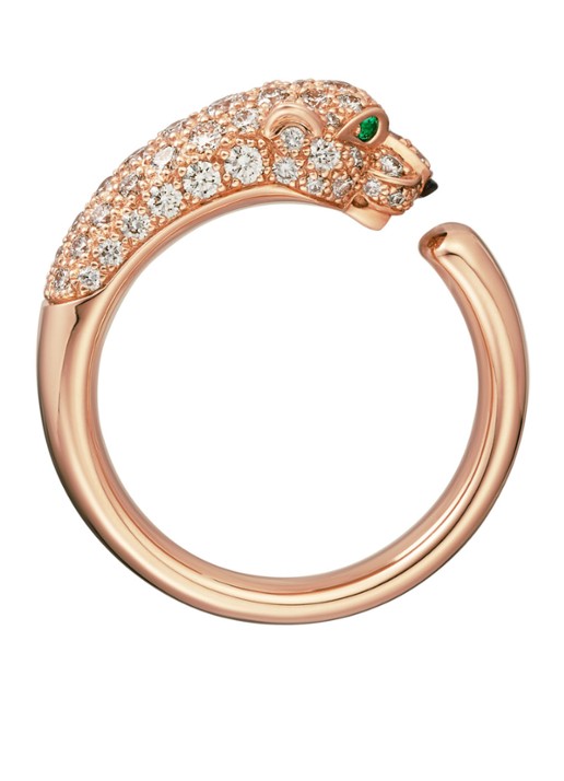 Cartier Panthère de Cartier ring van 18 karaat roségoud met diamanten CRN4765700 - detail 3 roségoud