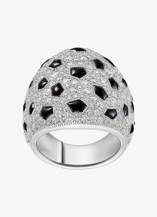 Cartier Panthère de Cartier ring van 18 karaat witgoud met 2.30 ct diamant CRN4788200 - voorkant 2 witgoud