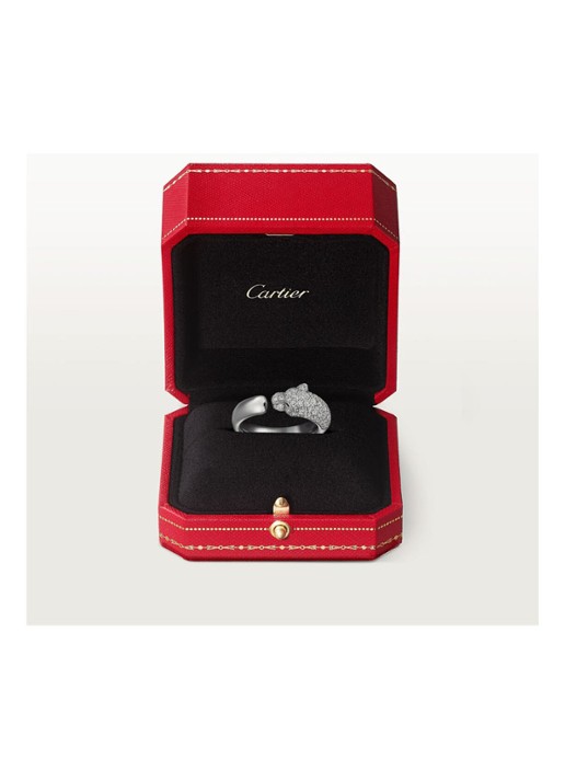 Cartier Panthère de Cartier ring van 18 karaat witgoud met diamanten CRN4765900 - detail 6 witgoud