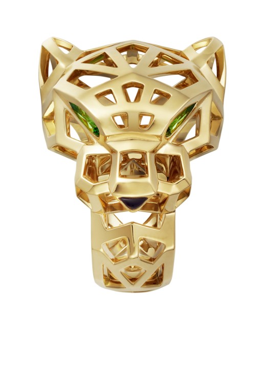 Cartier Panthère de Cartier ring van 18k geelgoud met edelsteen CRN4767955 - detail geelgoud