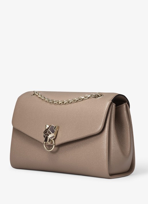 Cartier Panthère de Cartier Small schoudertas van kalfsleer CRL1002655 - detail 2 taupe