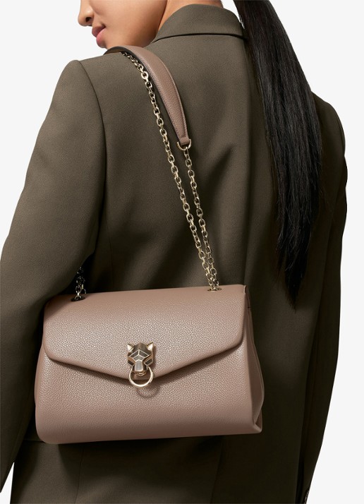 Cartier Panthère de Cartier Small schoudertas van kalfsleer CRL1002655 - detail 5 taupe