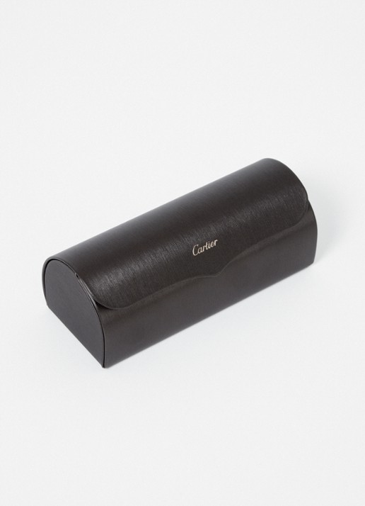 Cartier Piloten zonnebril gepolariseerd CT0034S - detail 4 zilver