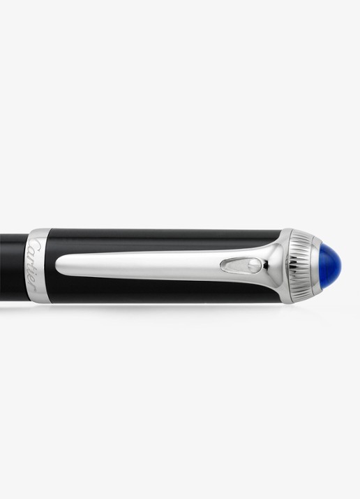 Cartier R de Cartier balpen met composiet CROP000329 - detail 5 zwart