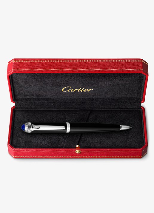 Cartier R de Cartier balpen met composiet CROP000329 - detail 7 zwart