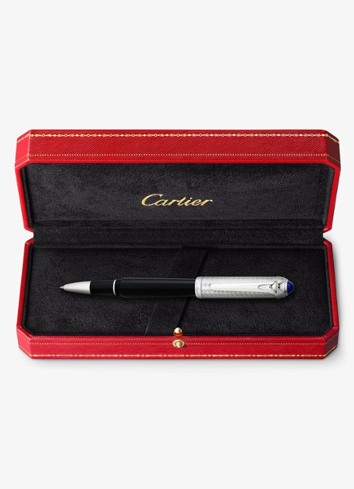Cartier R de Cartier pen met composiet CROP000082 - detail 6 zwart