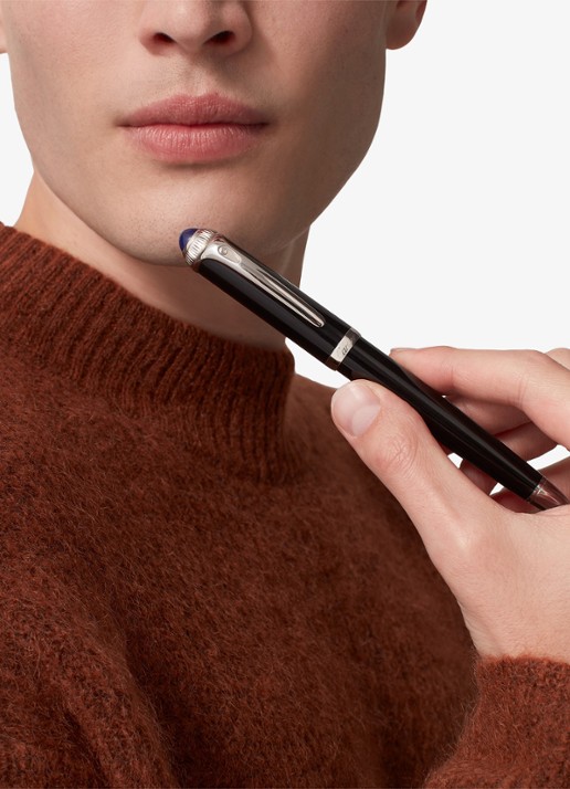 Cartier R de Cartier pen met composiet CROP000209 - achterkant 8 zwart
