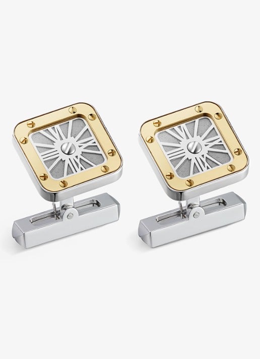 Cartier Santos de Cartier manchetknopen CROG000232 - voorkant zilver