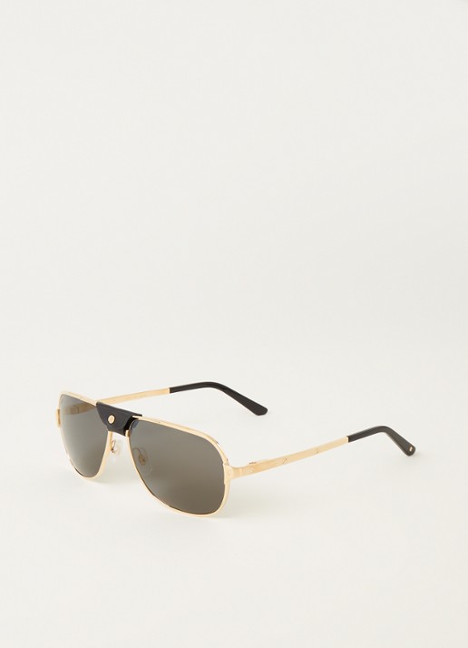 Cartier Santos de Cartier zonnebril CT0165S