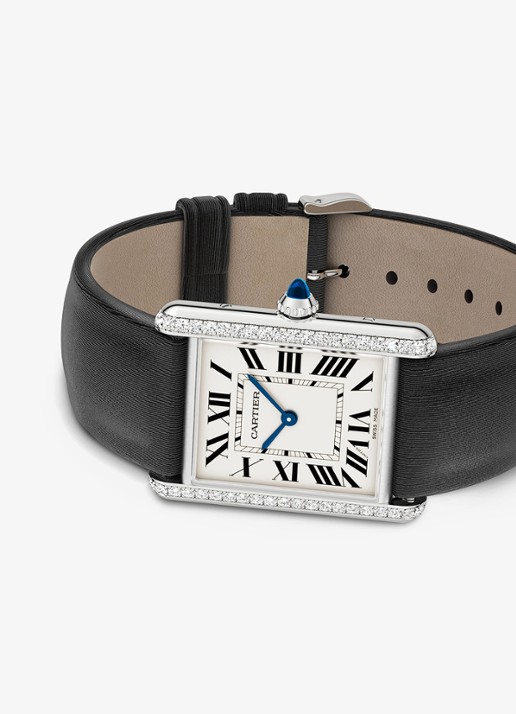 Cartier Tank Must de Cartier horloge CRW4TA0030 - detail 2 zilver