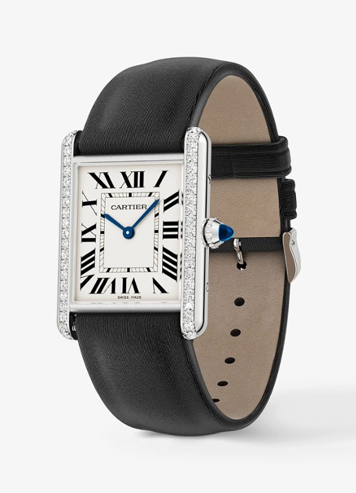 Cartier Tank Must de Cartier horloge CRW4TA0030 - voorkant 7 zilver
