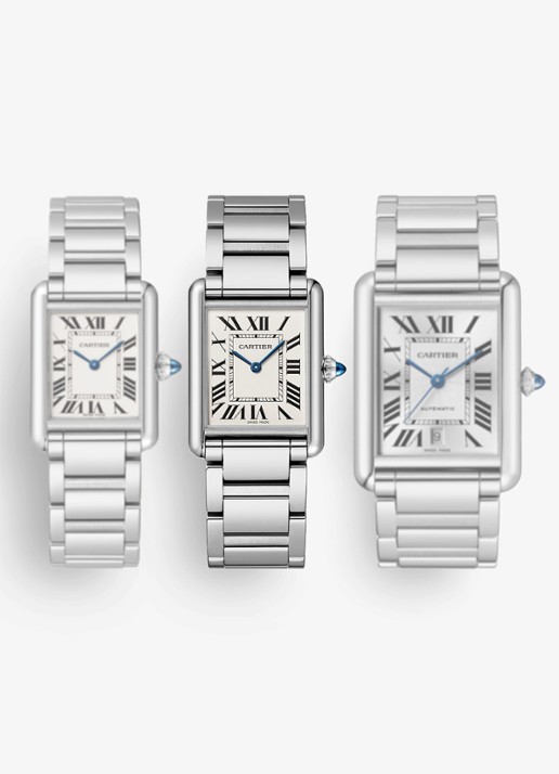 Cartier Tank Must de Cartier horloge, large model CRWSTA0106 - detail 6 zilver