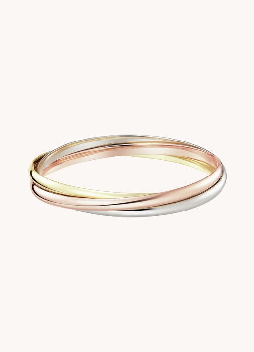 Cartier Trinity armband classic van 18 karaat rosé-, geel-, en witgoud CRB6067800