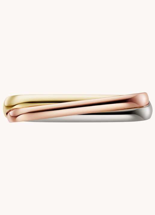 Cartier Trinity armband, kussenvormig CRB6078017 - detail goud