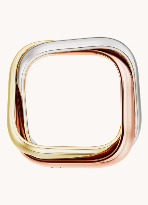 Cartier Trinity de Cartier ring van 18 karaat rosé-, geel-, en witgoud CRB4239900 - detail 4 goud