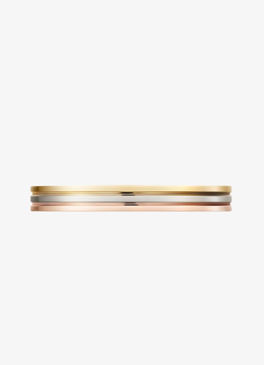 Cartier Vendome Louis Cartier trouwring van 18 karaat rosé-, wit-, en geelgoud CRB4209900 - detail 6 goud