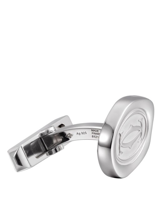 Cartier Wax Seal manchetknopen van sterling zilver CROG000144 - detail 3 zilver