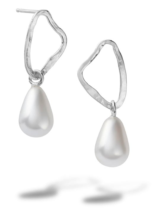 Casa Jewelry Bob oorhangers van zilver