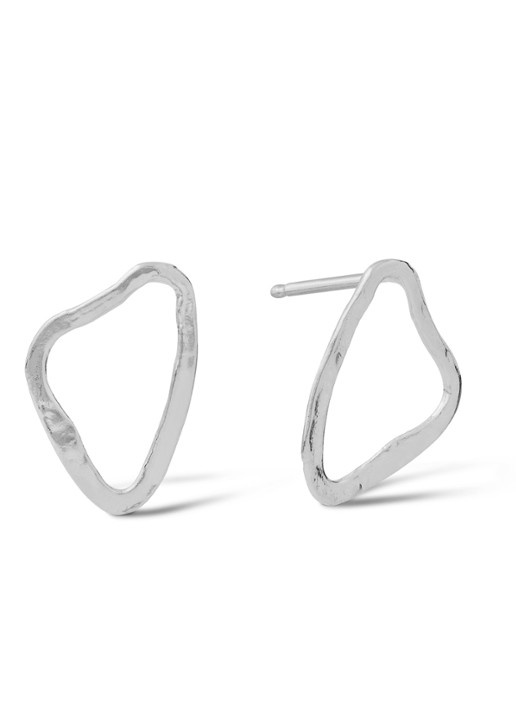 Casa Jewelry Bob Ross oorstekers van zilver