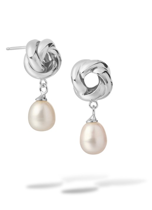 Casa Jewelry Elly oorstekers van zilver