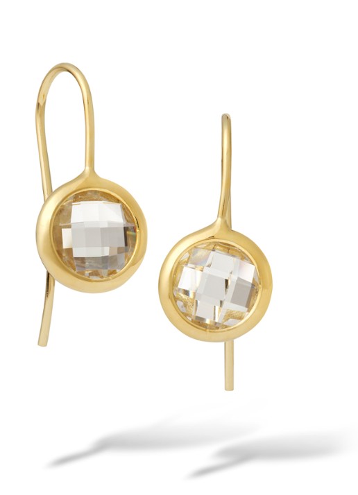 Casa Jewelry Juliette oorhangers verguld