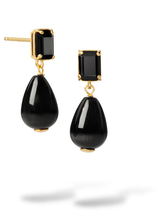Casa Jewelry Juliette oorstekers verguld