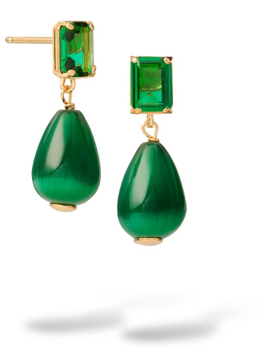 Casa Jewelry Juliette oorstekers verguld