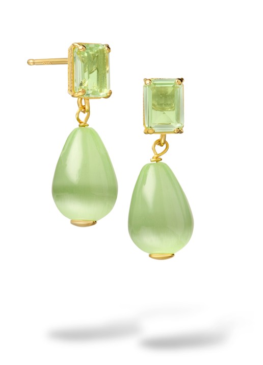 Casa Jewelry Juliette oorstekers verguld