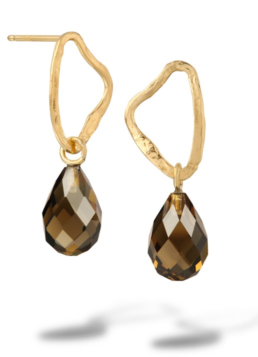 Casa Jewelry Juliette oorstekers verguld