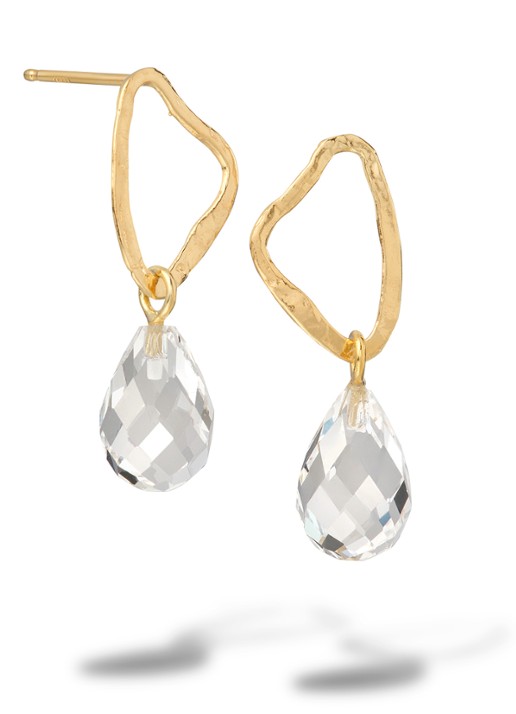 Casa Jewelry Juliette oorstekers verguld