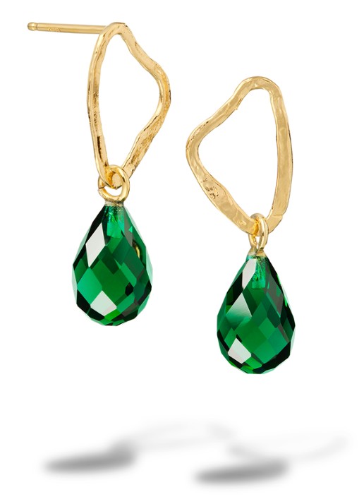 Casa Jewelry Juliette oorstekers verguld