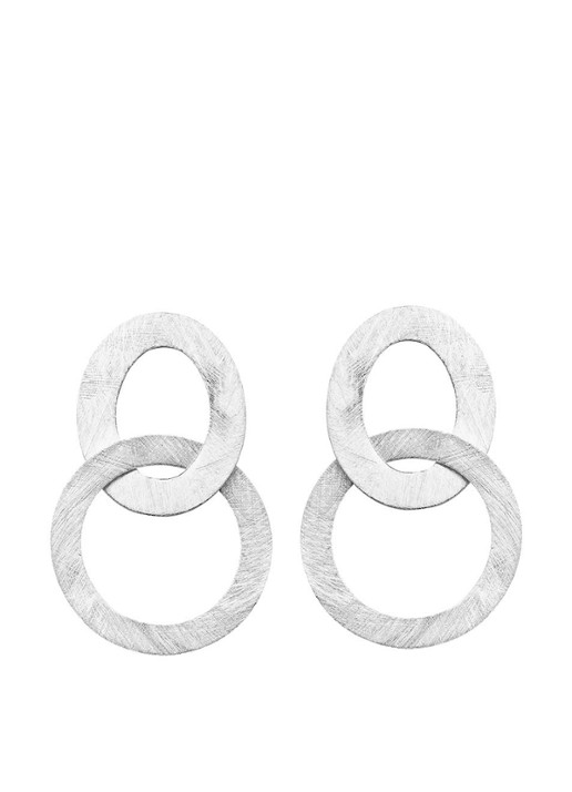 Casa Jewelry Lola oorstekers van zilver