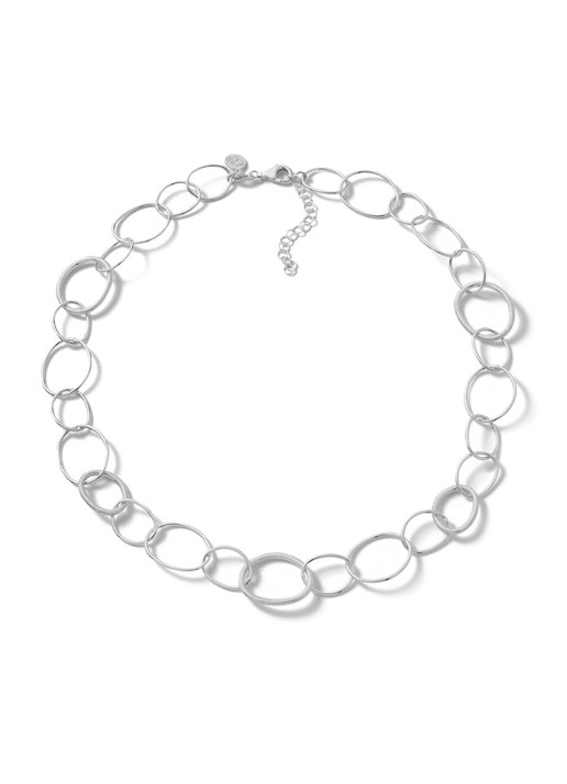 Casa Jewelry Mila schakelketting van zilver